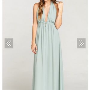 Show Me Your Mumu Luna Halter Dress